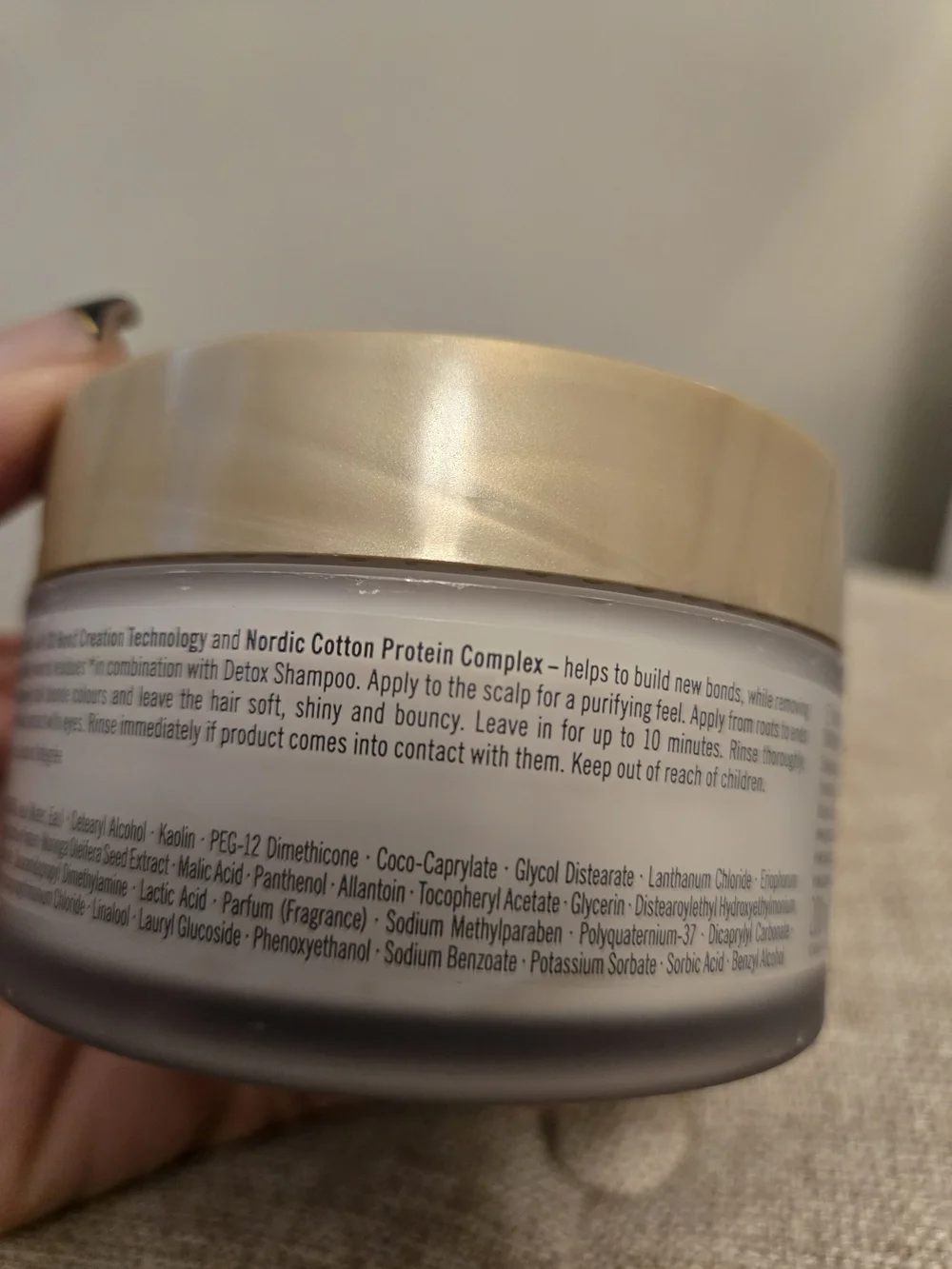 All Blondes Detox Mask – Gold/Beige